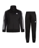 adidas Little Boys Tricot Jacket and Jogger Pants, 2-Piece Set