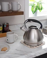 Kitchen Details 10 Cup Stainless Steel Tea Kettle