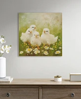 Madison Park Sunshine Animals Chicks Canvas Wall Art