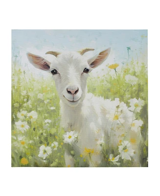 Madison Park Sunshine Animals Goat Canvas Wall Art