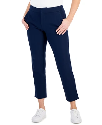 Style & Co Women's Mid Rise Straight-Leg Pants, Created for Macy's