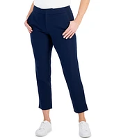 Style & Co Women's Mid Rise Straight-Leg Pants, Created for Macy's