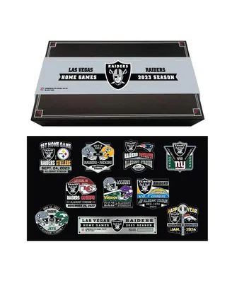 Mojo Licensing Las Vegas Raiders 2023-24 Game Day Pin Collector Set