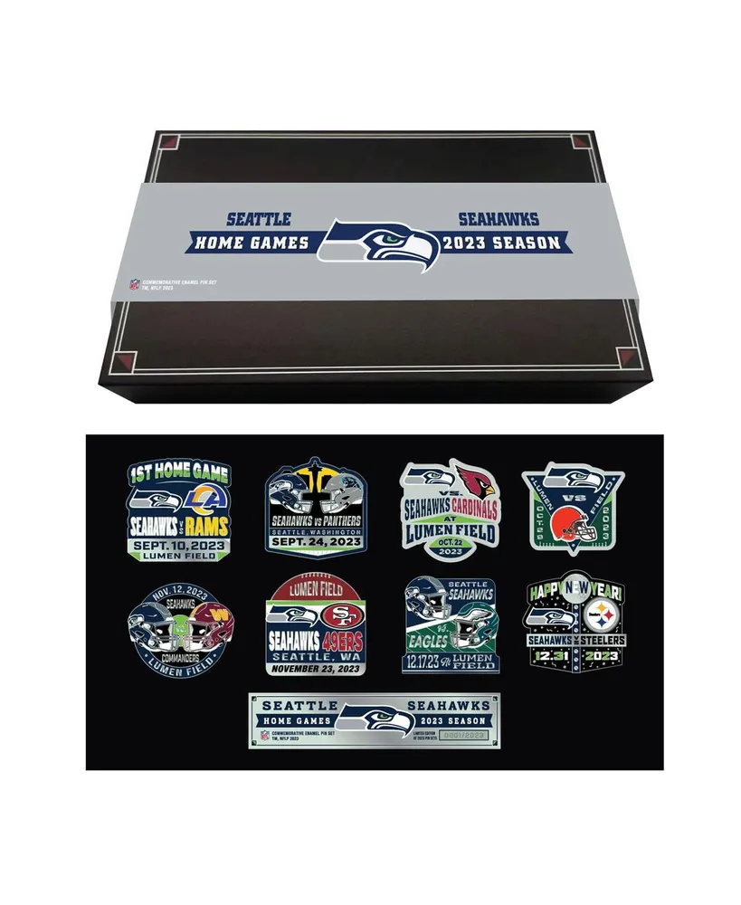 Mojo Licensing Seattle Seahawks 2023-24 Game Day Pin Collector Set