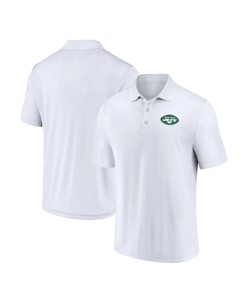 Men's Fanatics White New York Jets Component Polo Shirt