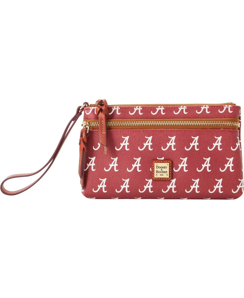 Women's Dooney & Bourke Alabama Crimson Tide Signature Double-Zip Wristlet