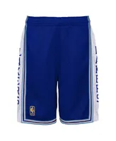 Big Boys Mitchell & Ness Royal Los Angeles Lakers Hardwood Classics Swingman Shorts