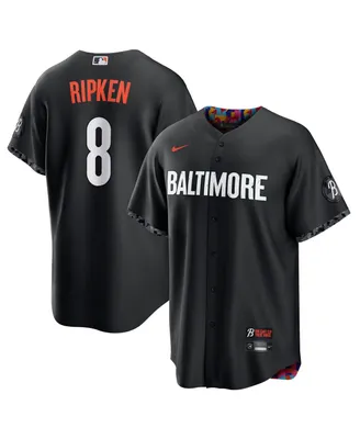 Men's Nike Cal Ripken Black Baltimore Orioles 2023 City Connect Replica Player Jersey