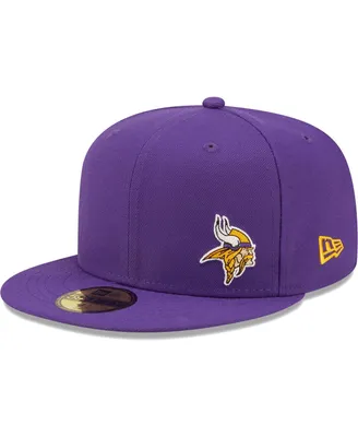 Men's New Era Purple Minnesota Vikings Flawless 59FIFTY Fitted Hat