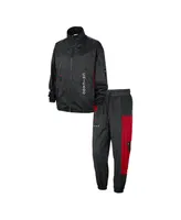 Men's Nike Black Chicago Bulls 2023/24 City Edition Courtside Starting Five Full-Zip Jacket and Pants Set