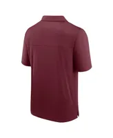 Men's Fanatics Maroon Texas A&M Aggies Left Side Block Polo Shirt