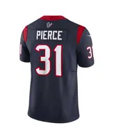 Men's Nike Dameon Pierce Navy Houston Texans Vapor F.u.s.e. Limited Jersey