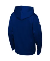 Big Boys Fanatics Blue Tampa Bay Lightning Authentic Pro Pullover Hoodie