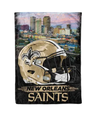 New Orleans Saints 66" x 90" City Sketch Blanket