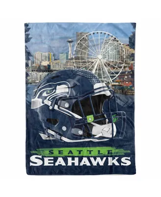 Seattle Seahawks 66" x 90" City Sketch Blanket