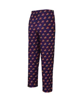 Men's Concepts Sport Purple Phoenix Suns Allover Logo Print Gauge Sleep Pants