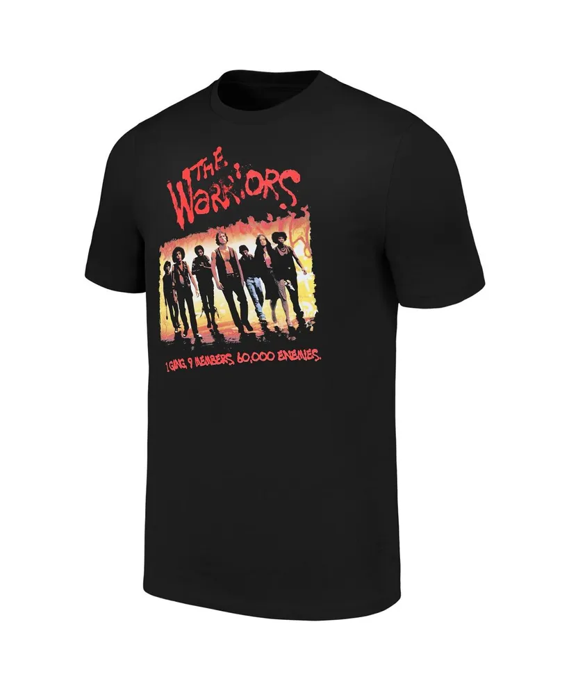 Men's Ripple Junction Black The Warriors Group T-shirt