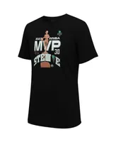 Men's and Women's Stadium Essentials Breanna Stewart Black New York Liberty 2023 Wnba Mvp T-shirt