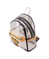 Men's and Women's Loungefly Pittsburgh Steelers Clear Mini Backpack