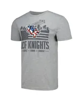 Men's Heather Gray Ucf Knights Fly Over T-shirt