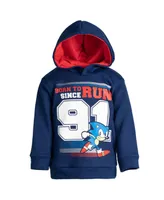 Sega Toddler Boys Sonic the Hedgehog Fleece Athletic Pullover Hoodie