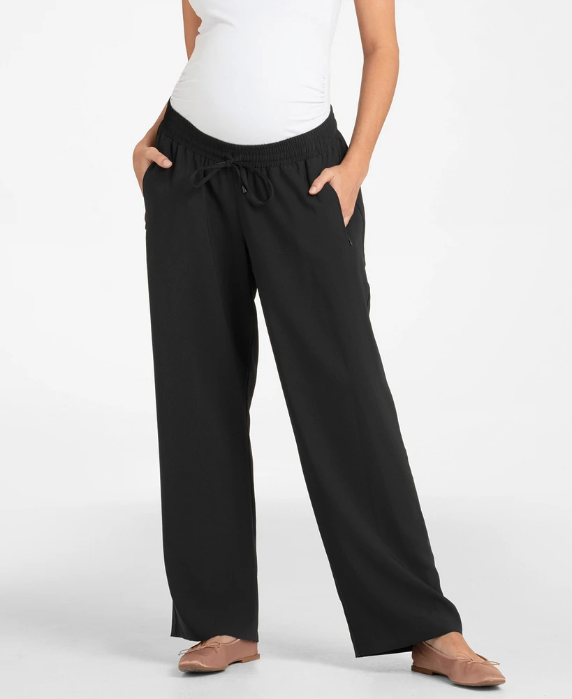 Seraphine Women's Maternity Wide Leg Pants