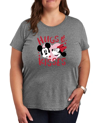 Air Waves Trendy Plus Disney Valentine's Day Graphic T-shirt