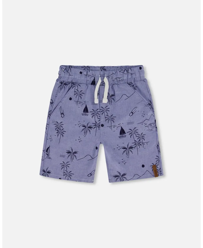 Boy Chambray Shorts - Child