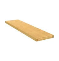 Wall Shelf 31.5"x7.9"x1" Bamboo