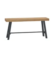 Bench 43.3" Solid Wood Teak