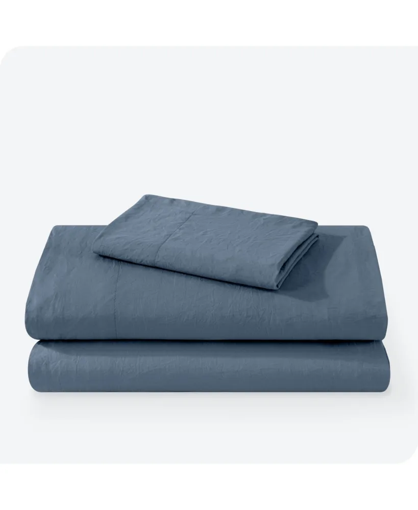 Bare Home Ultra-Soft Sand washed Microfiber Sheet Set Twin