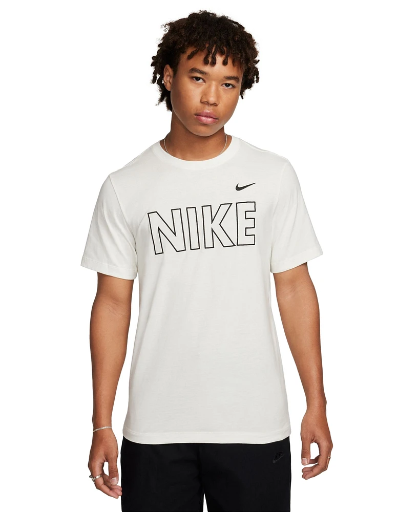 Nike Men's Sportswear Logo Graphic Short Sleeve Crewneck T-Shirt