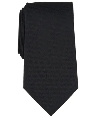 B by Brooks Brothers Men's Textured Solid Silk Tie