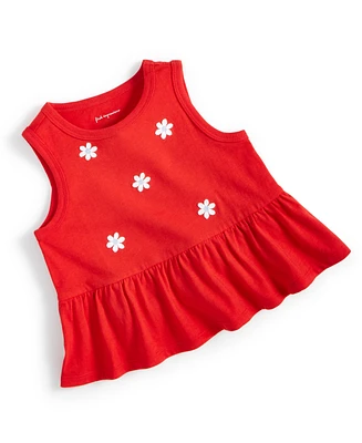 First Impressions Baby Girls Crochet Daisy Tank Top, Created for Macy's
