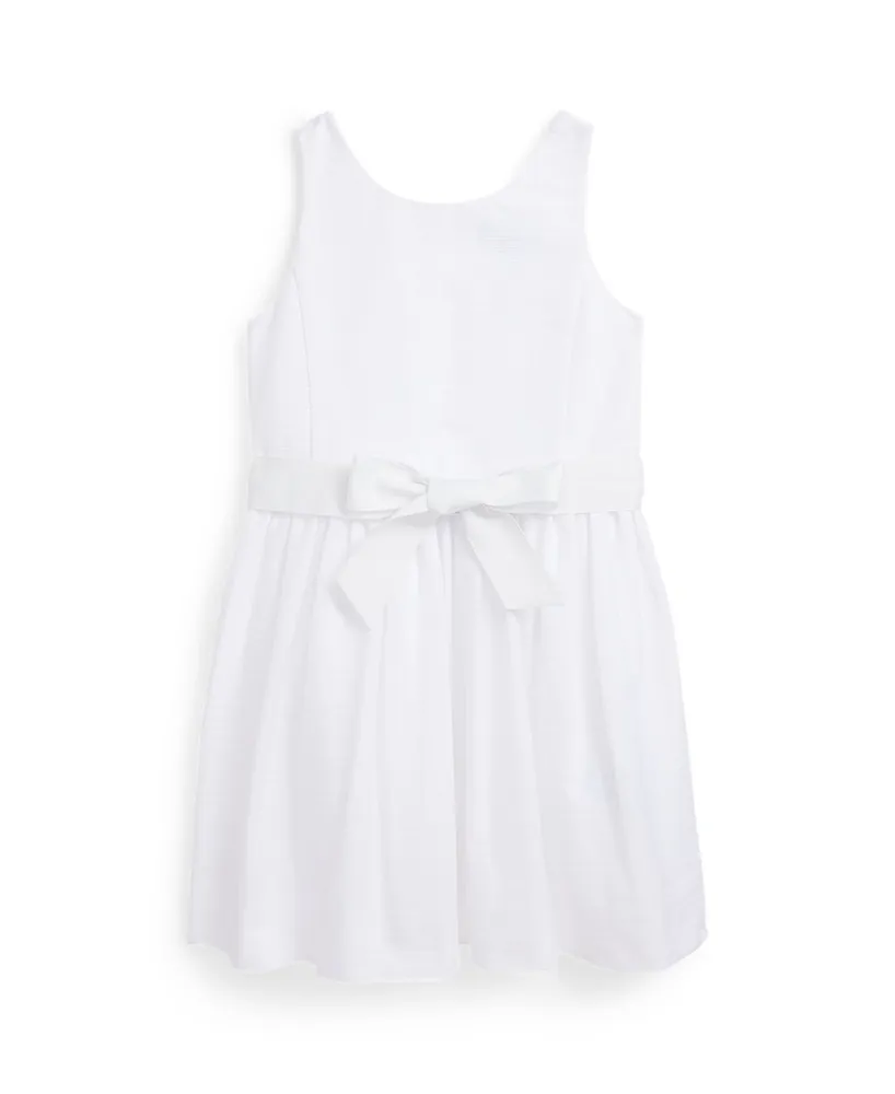 Polo Ralph Lauren Toddler and Little Girls Ottoman-Ribbed Cotton Dress