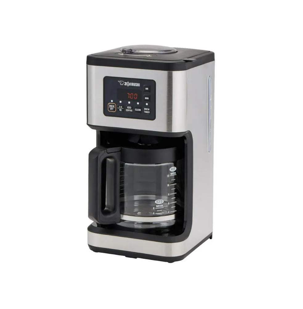 Zojirushi Dome Brew Programmable Coffee Maker (Stainless Black)