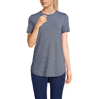 Lands' End Petite Moisture Wicking Upf Sun T-Shirt