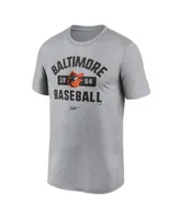 Men's Nike Heather Gray Baltimore Orioles Legend T-shirt