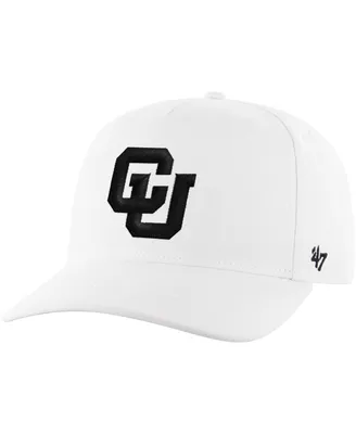 Men's '47 Brand White Colorado Buffaloes Adjustable Hat