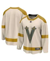 Men's Fanatics Cream Vegas Golden Knights 2024 Nhl Winter Classic Breakaway Jersey