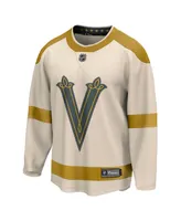 Men's Fanatics Cream Vegas Golden Knights 2024 Nhl Winter Classic Breakaway Jersey