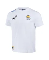 Men's Nba x Staple White Distressed Golden State Warriors Home Team T-shirt