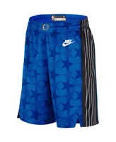 Men's Nike Royal Orlando Magic 2023/24 Classic Edition Hardwood Classics Performance Swingman Shorts