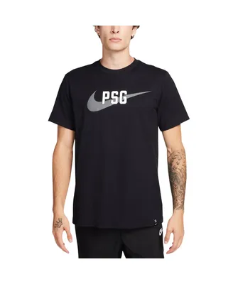 Men's Nike Black Paris Saint-Germain Swoosh T-shirt