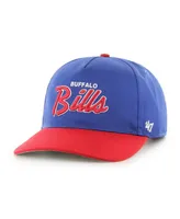 Men's '47 Brand Royal, Red Buffalo Bills Crosstown Two-Tone Hitch Adjustable Hat