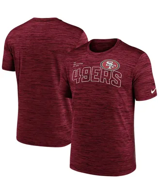 Men's Nike Scarlet San Francisco 49ers Velocity Arch Performance T-shirt