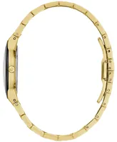 Bulova Women's Modern Millennia Gold-Tone Stainless Steel Bracelet Watch 32mm