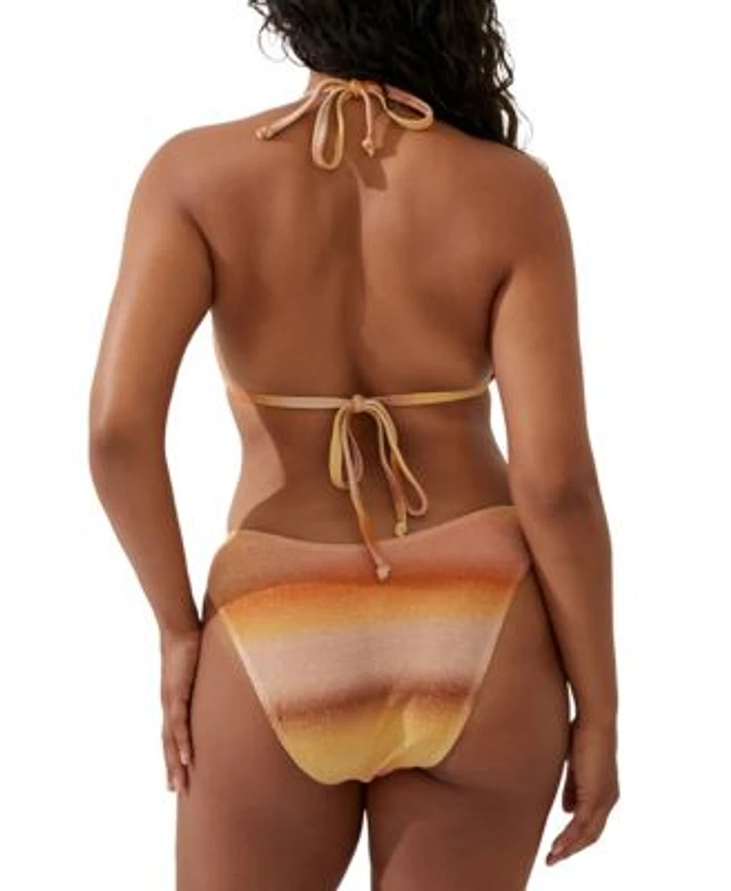 Cotton On Womens Slider Triangle Bikini Top Bottom
