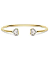 Bulova Women's Classic Crystal Gold-Tone Stainless Steel Bracelet Watch 24mm Gift Set - Gold