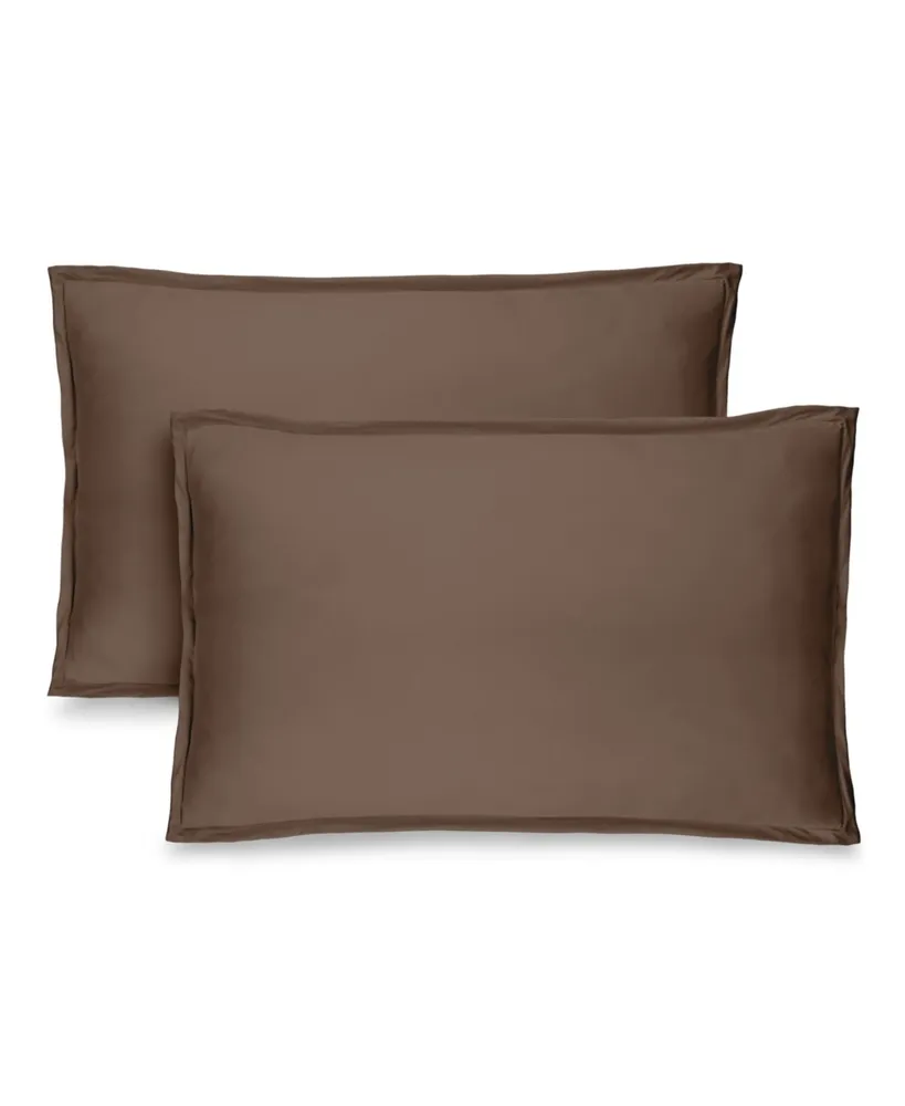 Bare Home Ultra-Soft Double Brushed Pillow Sham Set Standard